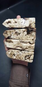 Druzy 792 g Chocolate Calcite Towers