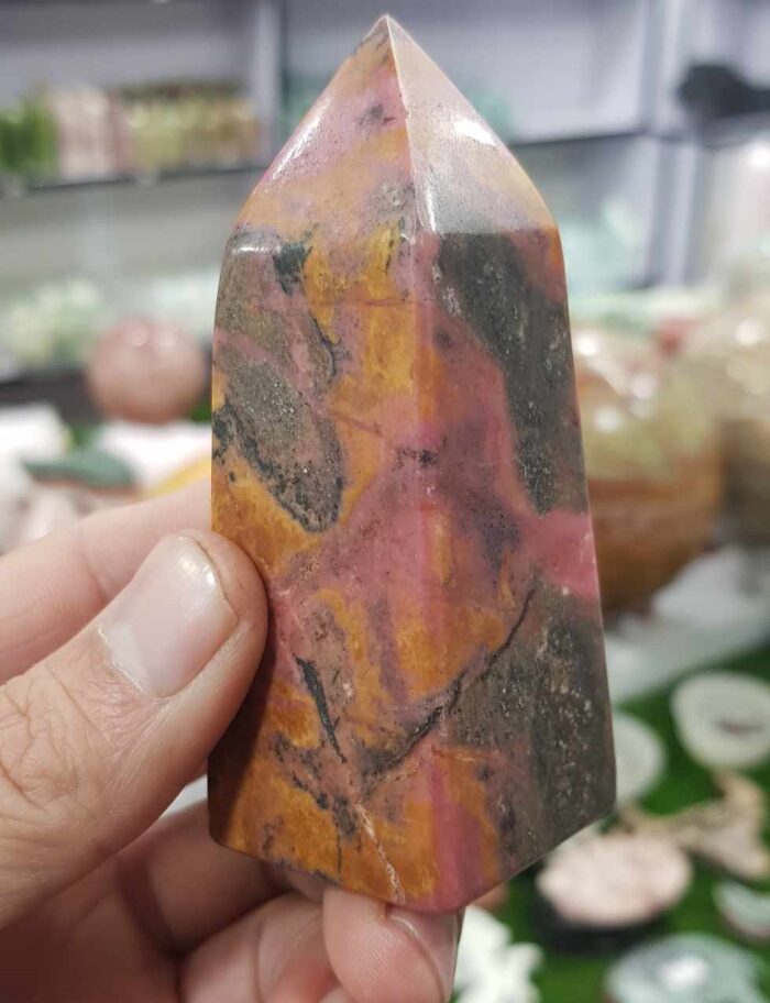 The Rarity of Rhodonite Stone at Online Crystals Shop